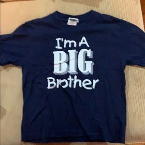 I’m A Big Brother Boys shirt size 6-8